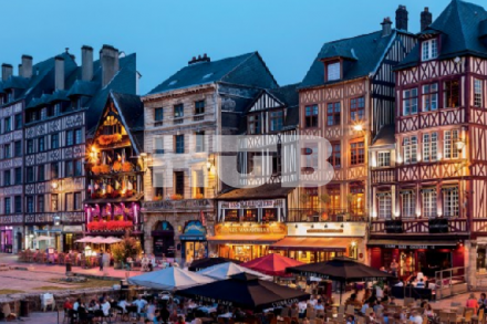 Stadt von Rouen